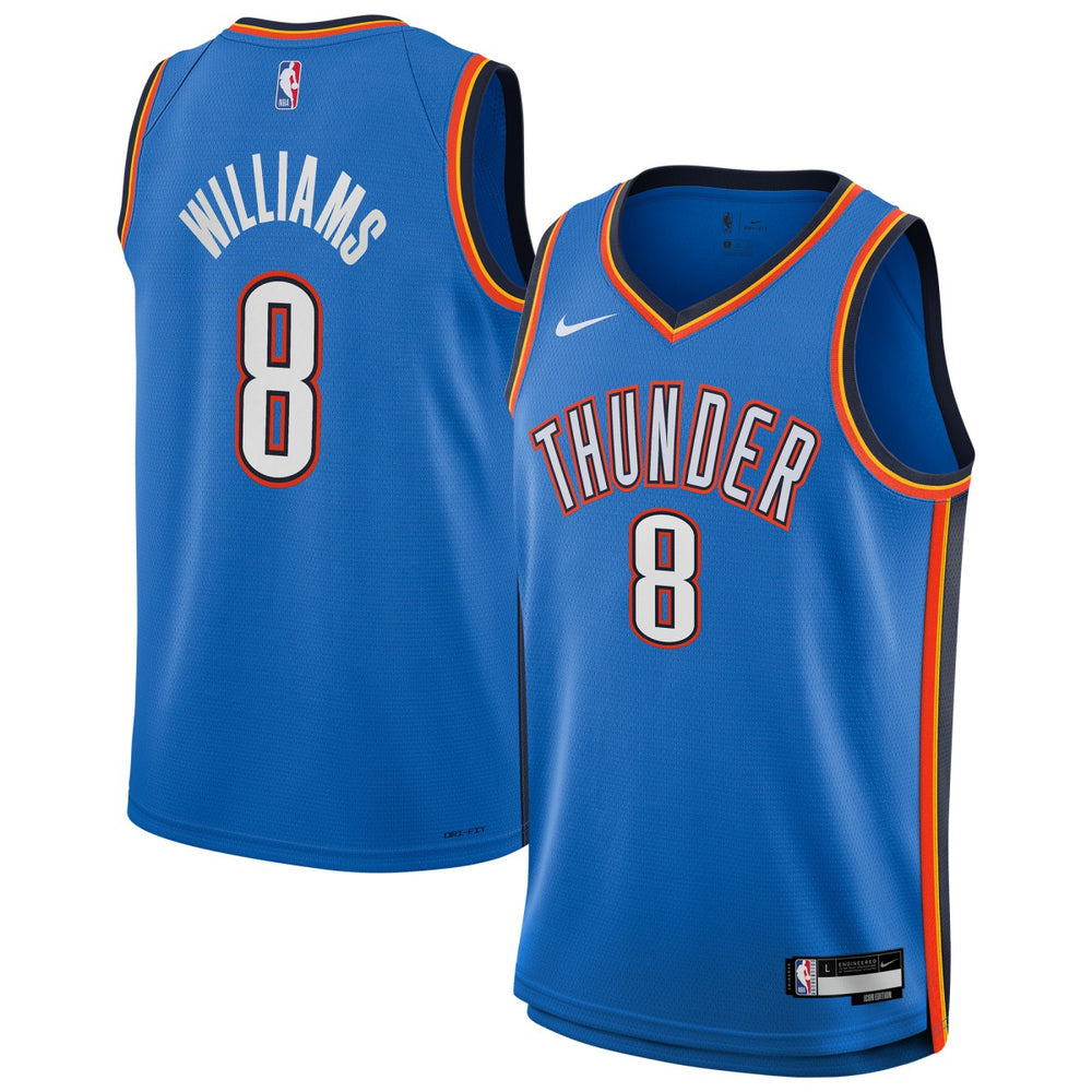 Jalen Williams Oklahoma City Thunder Youth Swingman Jersey Icon Edition Blue | Nike Near Me