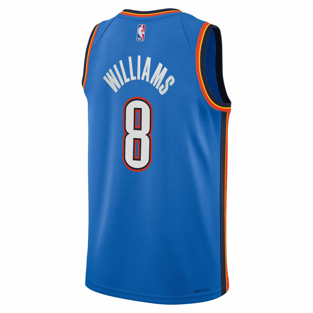 Jalen Williams Oklahoma City Thunder Youth Swingman Jersey Icon Edition Blue | Nike Near Me