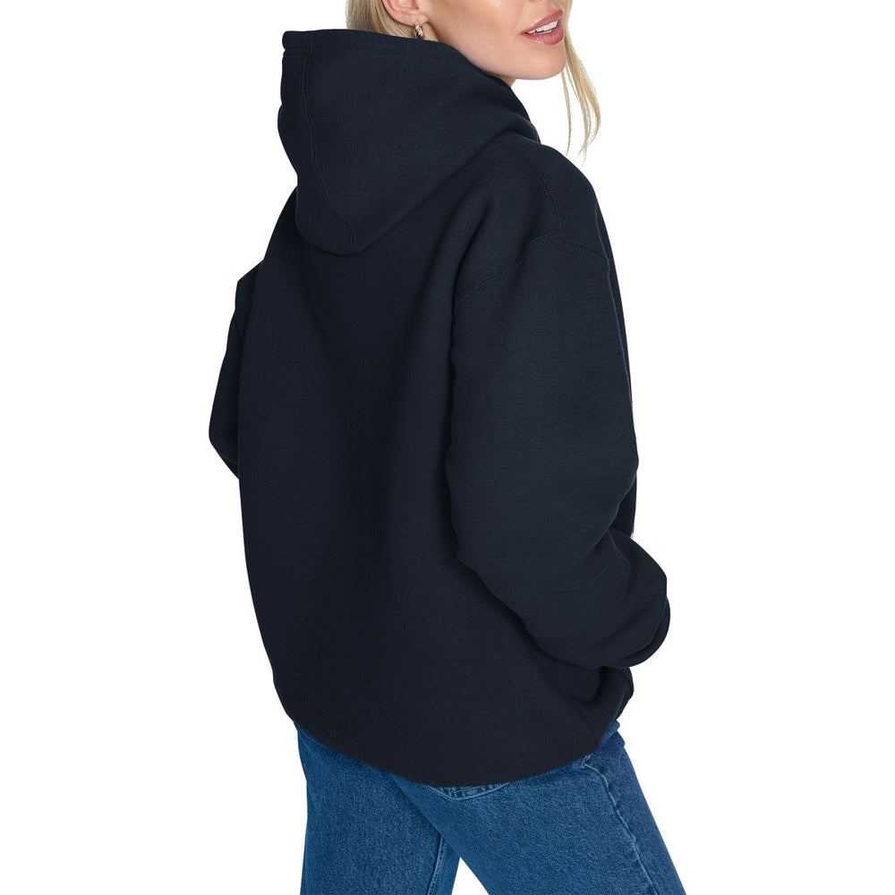 Memphis Grizzlies Starter Women's Arch Stripe Fleece Hoodie Navy