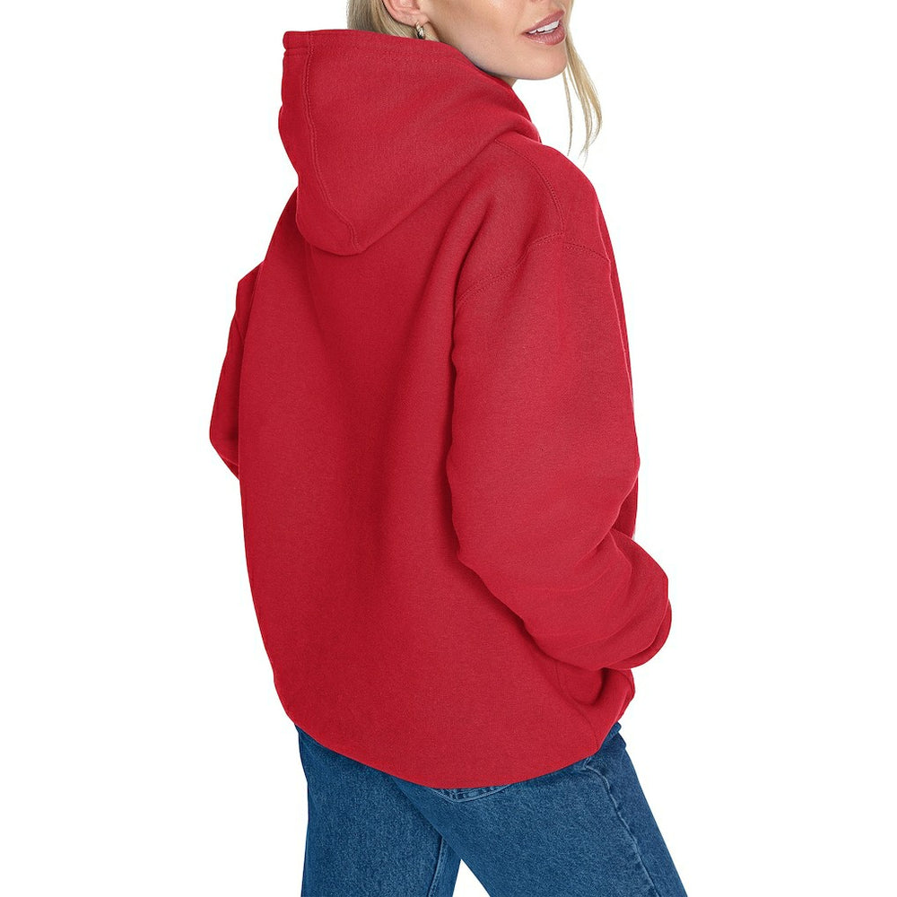 Houston Rockets Starter Women's Arch Stripe Fleece Hoodie Red