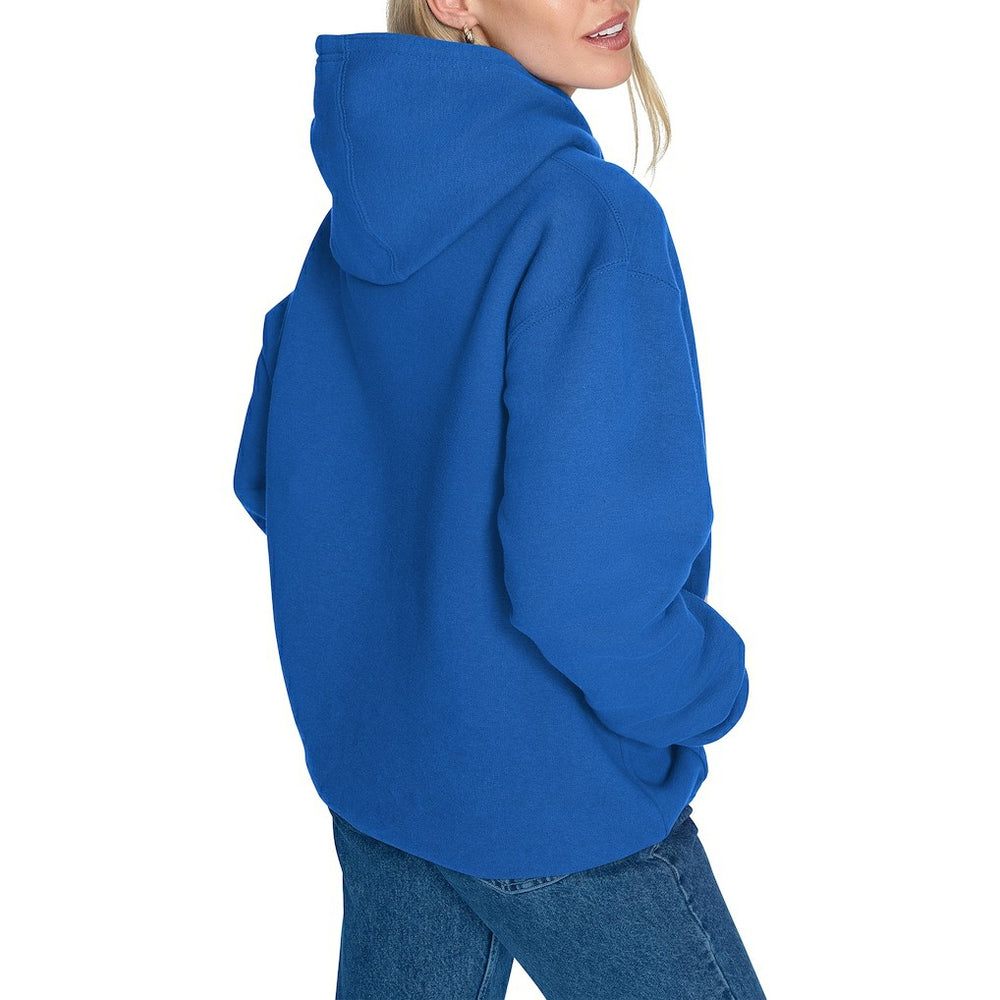 Golden State Warriors Starter Women's Arch Stripe Fleece Hoodie Royal
