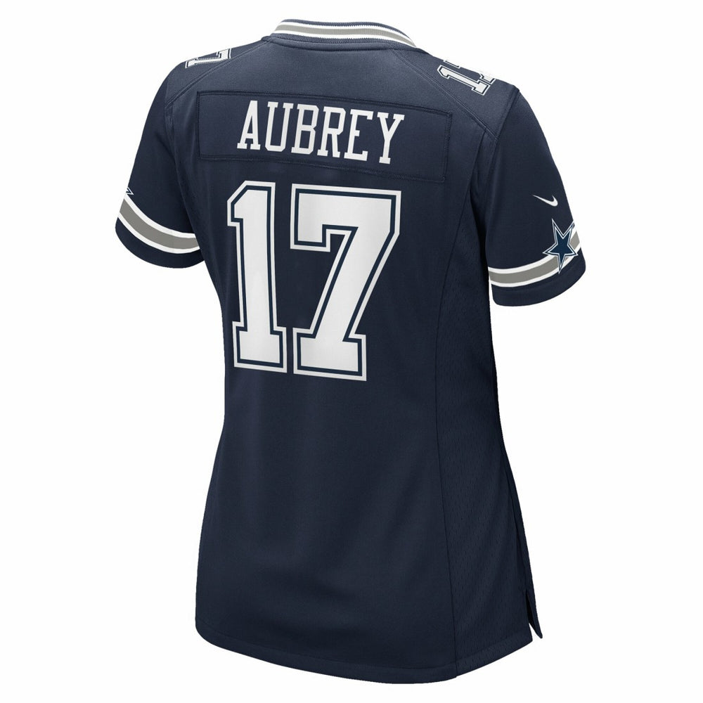 Nike Brandon Aubrey Dallas Cowboys Women's Team Game Jersey Navy