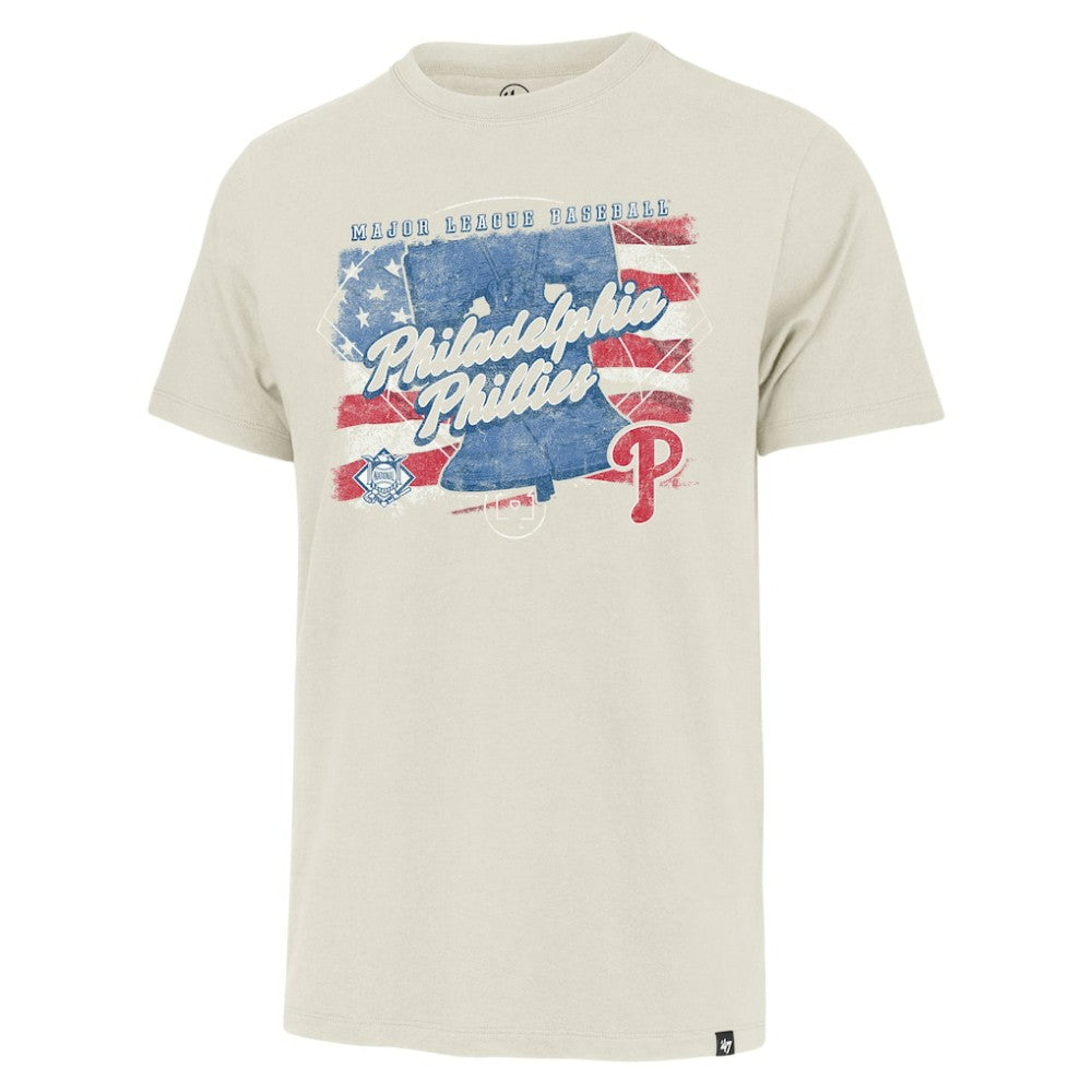 Philadelphia Phillies '47 Regional Franklin T-Shirt - Cream - 47 brand on Sale