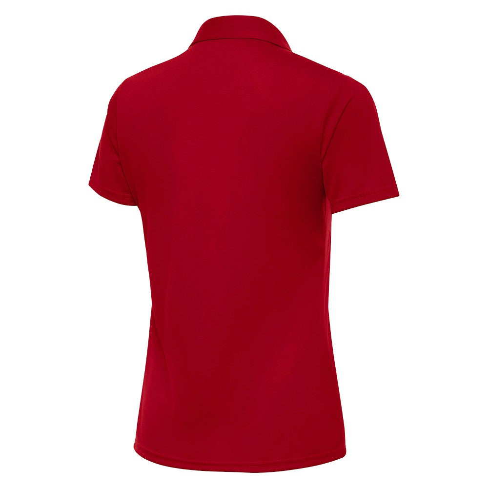 Spain National Team Antigua Women's Statement Y-Neck Polo Red