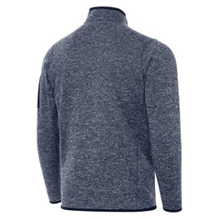 Spain National Team Antigua Elevate Quarter-Zip Pullover Heather Navy