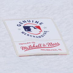 San Diego Padres Mitchell & Ness Women's Script Cropped Boxy T-Shirt - Heather Gray - Mitchell & Ness Sale