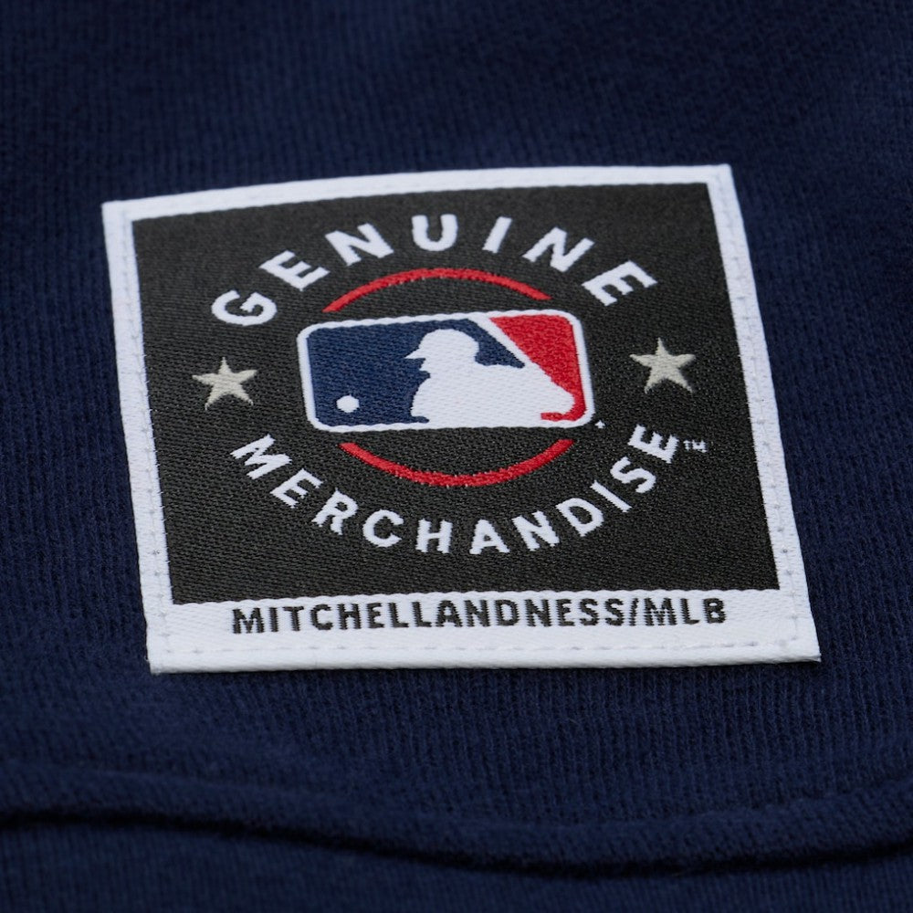 Atlanta Braves Mitchell & Ness Women's Script Sweatshirt - Navy - Mitchell & Ness Discount