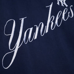 New York Yankees Mitchell & Ness Women's Script Sweatshirt - Navy - Mitchell & Ness Sale