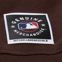 San Diego Padres Mitchell & Ness Women's Script Sweatshirt - Brown - Mitchell & Ness Discount