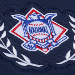 Atlanta Braves Mitchell & Ness Women's Pep Rally Sweatshirt - Navy - Mitchell & Ness Sale