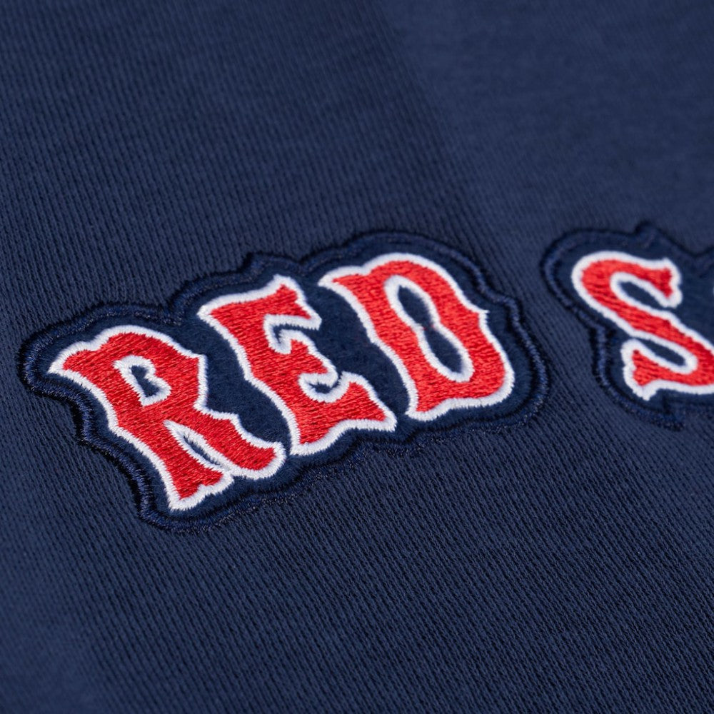 Boston Red Sox Mitchell & Ness Women's Pep Rally Sweatshirt - Navy - Mitchell & Ness on Sale
