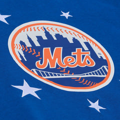 New York Mets Mitchell & Ness Women's Pep Rally Sweatshirt - Royal - Mitchell & Ness Online