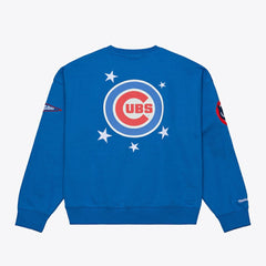 Chicago Cubs Mitchell & Ness Women's Pep Rally Sweatshirt - Royal - Mitchell & Ness Online