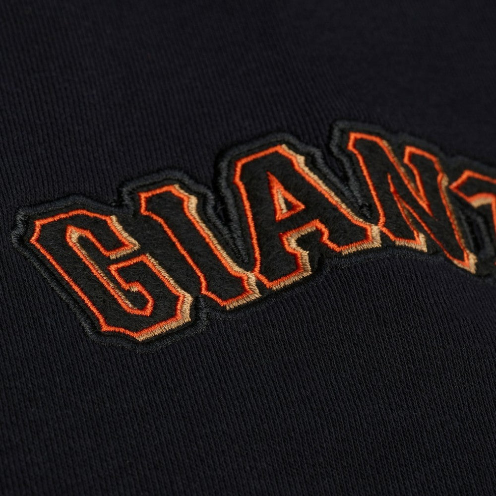 San Francisco Giants Mitchell & Ness Women's Pep Rally Sweatshirt - Black - Mitchell & Ness Online