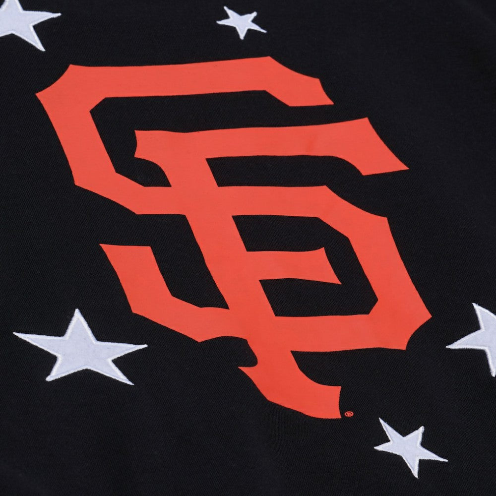 San Francisco Giants Mitchell & Ness Women's Pep Rally Sweatshirt - Black - Mitchell & Ness Online