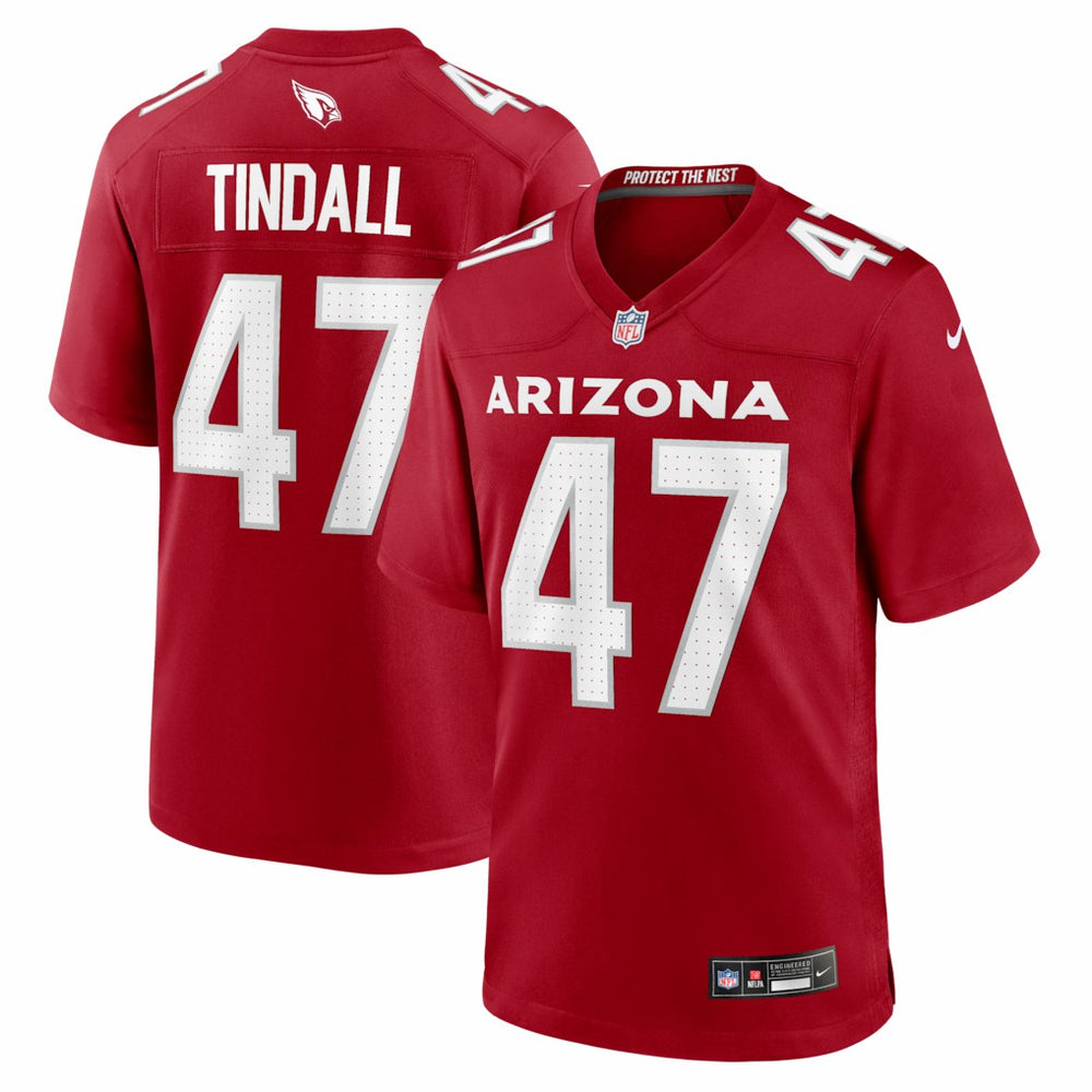 Nike Channing Tindall Arizona Cardinals Team Game Jersey Cardinal