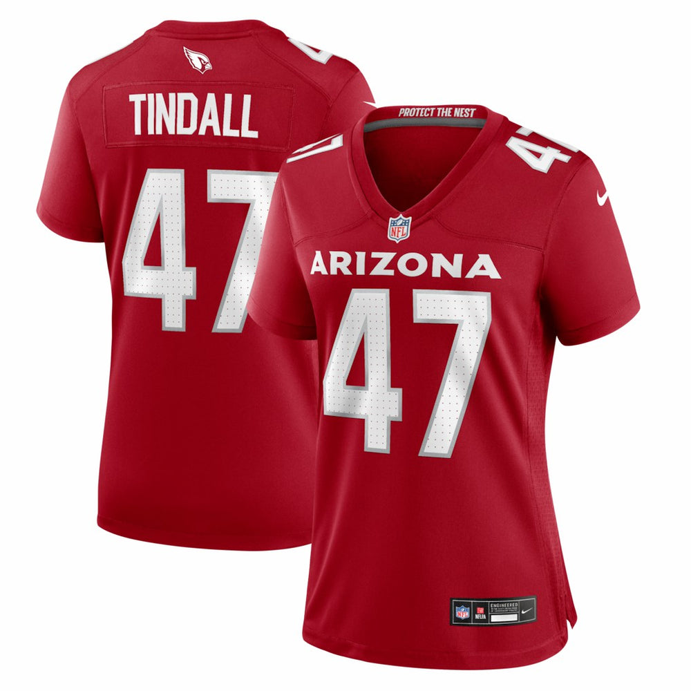 Nike Channing Tindall Arizona Cardinals Women's Team Game Jersey Cardinal