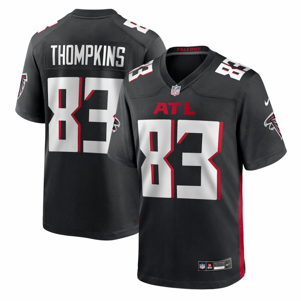 Nike Deven Thompkins Atlanta Falcons Team Game Jersey Black