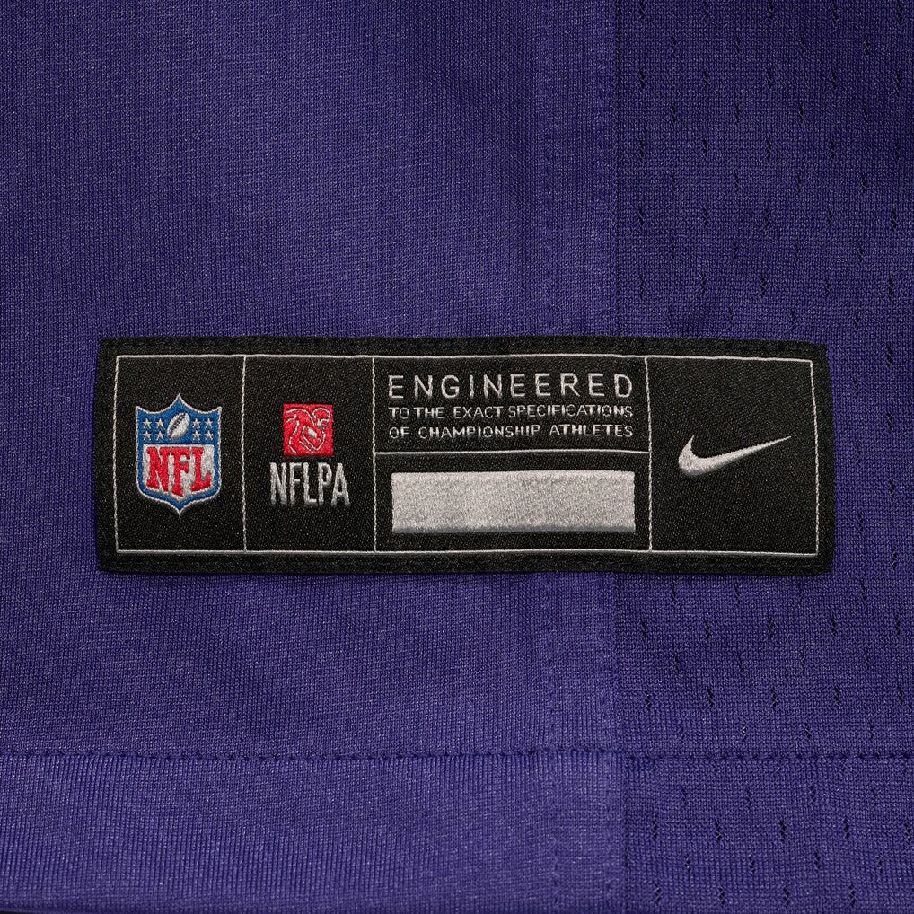 Nike Cornelius Johnson Baltimore Ravens Team Game Jersey Purple
