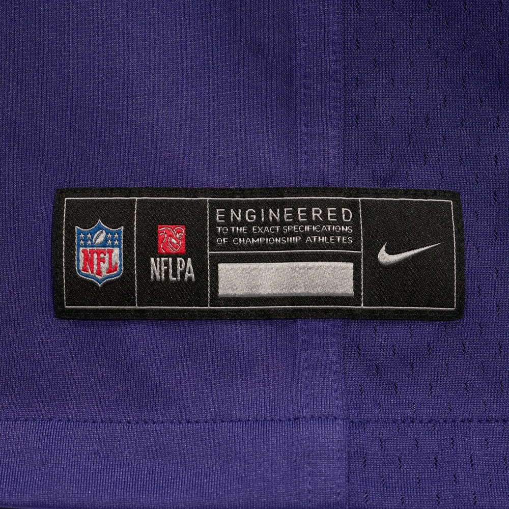 Nike Cornelius Johnson Baltimore Ravens Team Game Jersey Purple