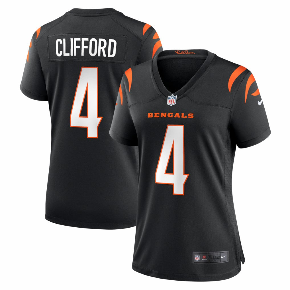 Nike Sean Clifford Cincinnati Bengals Women's Team Game Jersey Black