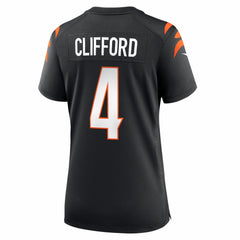Nike Sean Clifford Cincinnati Bengals Women's Team Game Jersey Black