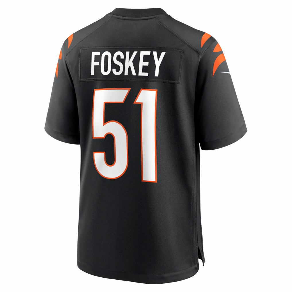 Nike Isaiah Foskey Cincinnati Bengals Team Game Jersey Black