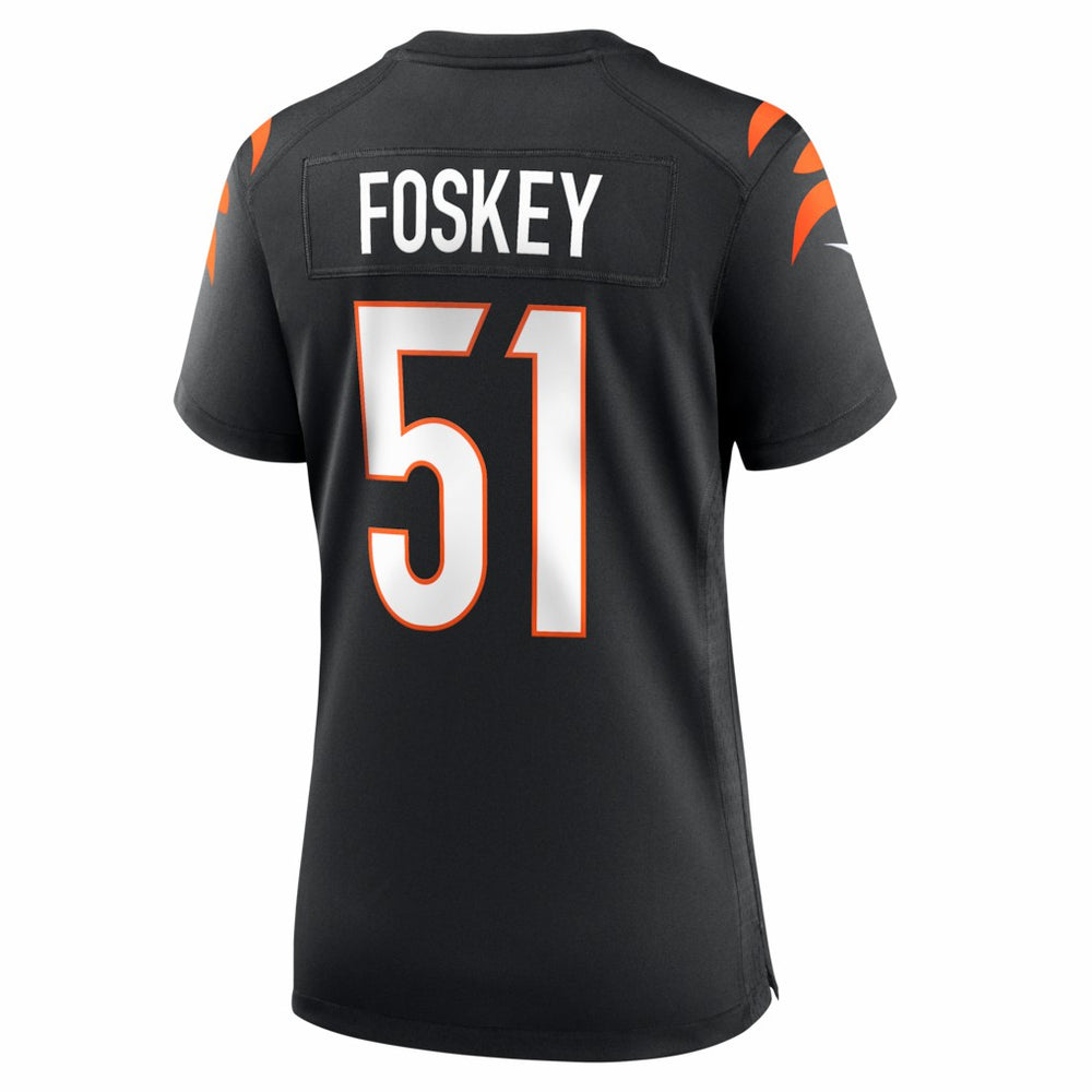 Nike Isaiah Foskey Cincinnati Bengals Women's Team Game Jersey Black