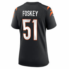 Nike Isaiah Foskey Cincinnati Bengals Women's Team Game Jersey Black