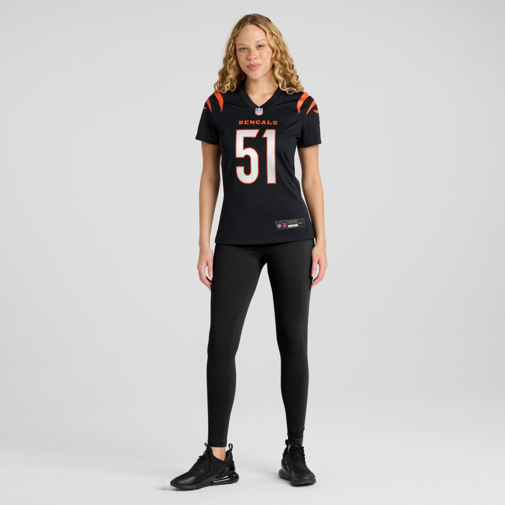 Nike Isaiah Foskey Cincinnati Bengals Women's Team Game Jersey Black