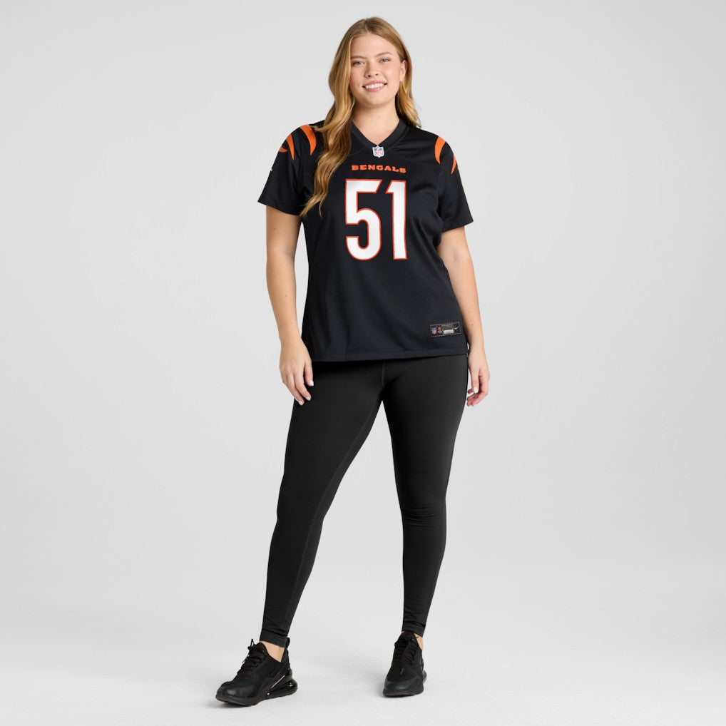 Nike Isaiah Foskey Cincinnati Bengals Women's Team Game Jersey Black