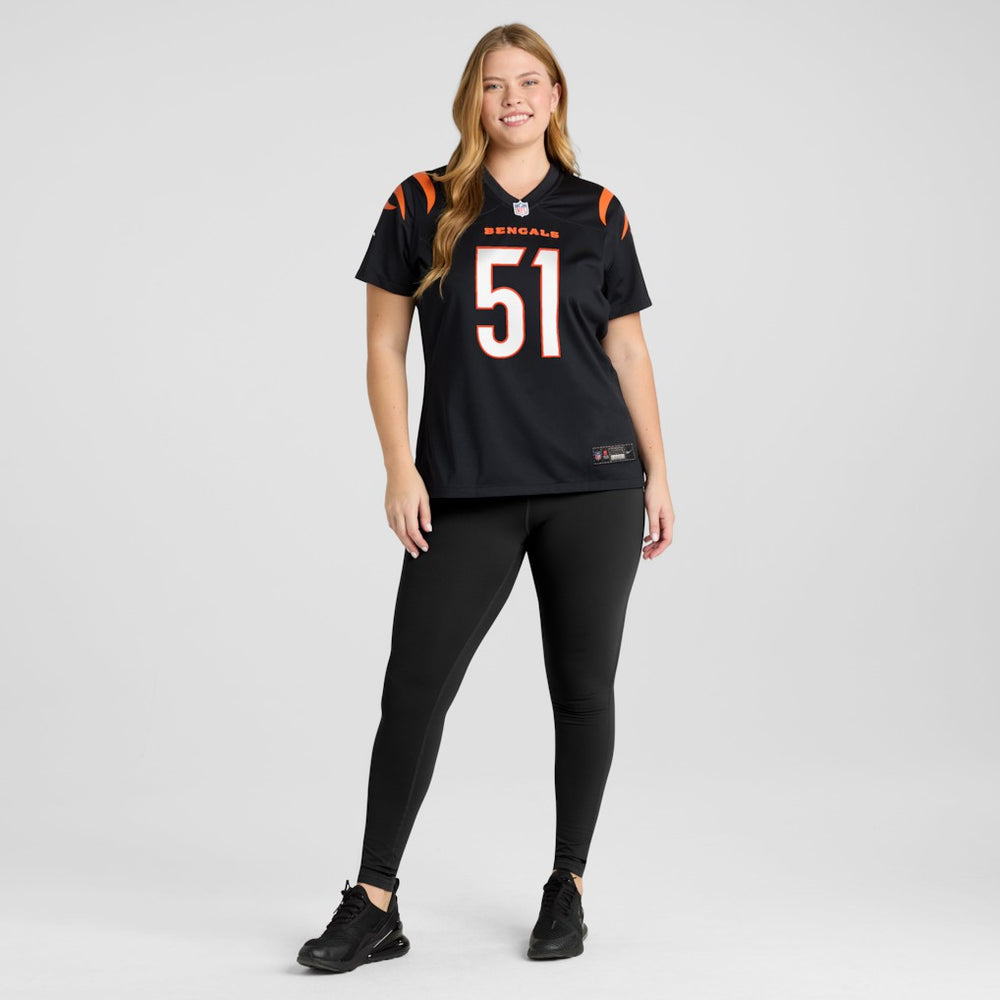 Nike Isaiah Foskey Cincinnati Bengals Women's Team Game Jersey Black