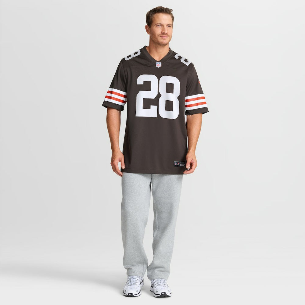 Nike Tre Avery Cleveland Browns Team Game Jersey Brown
