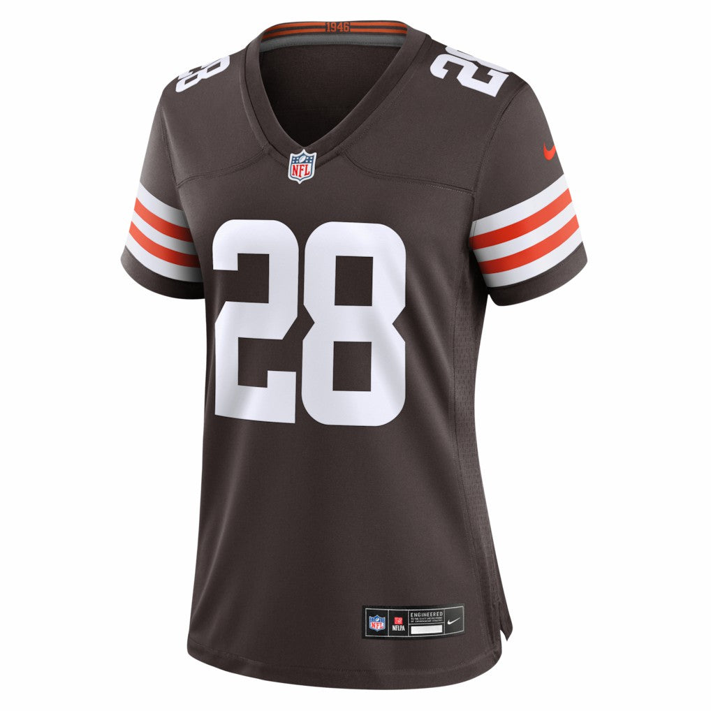 Nike Tre Avery Cleveland Browns Women's Team Game Jersey Brown
