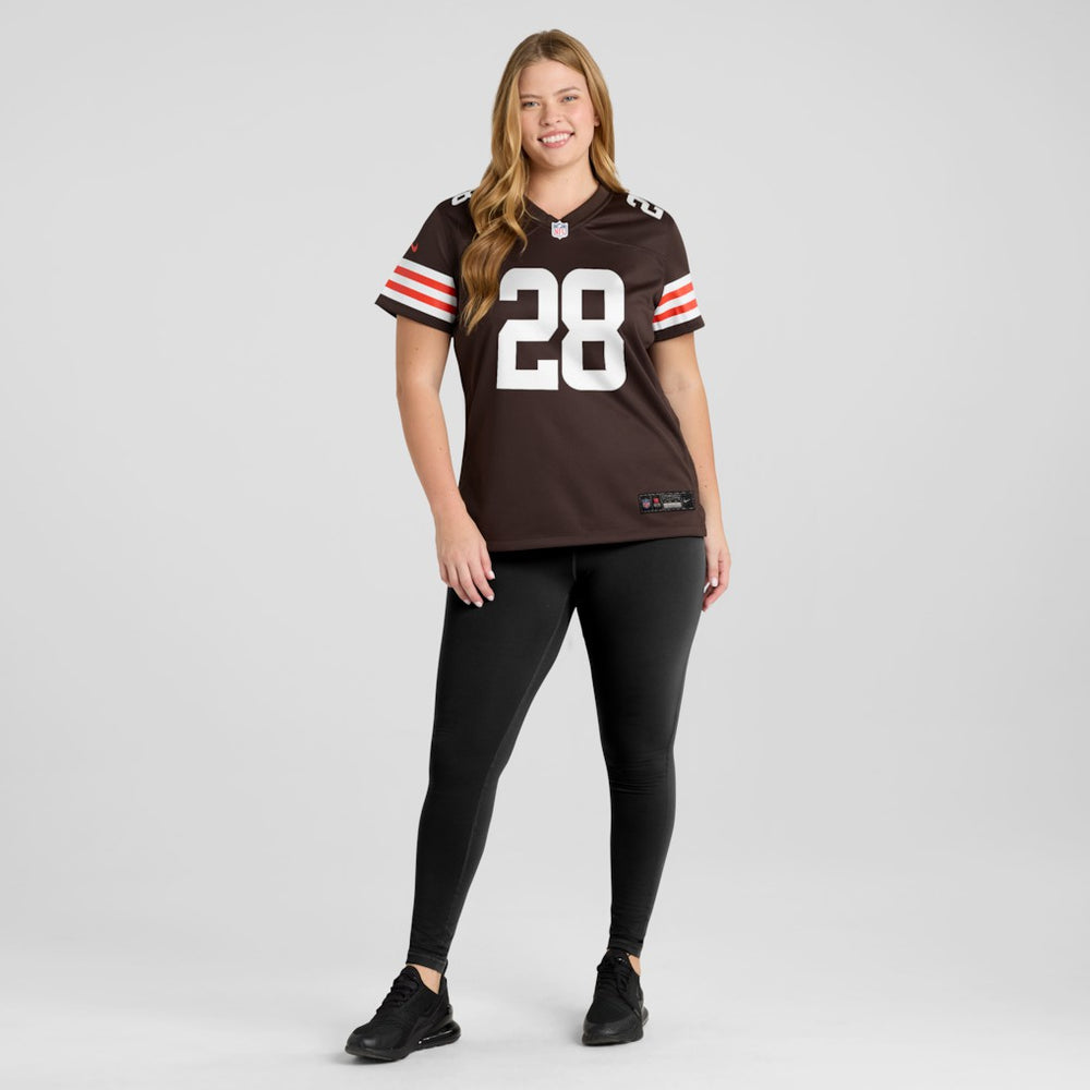 Nike Tre Avery Cleveland Browns Women's Team Game Jersey Brown