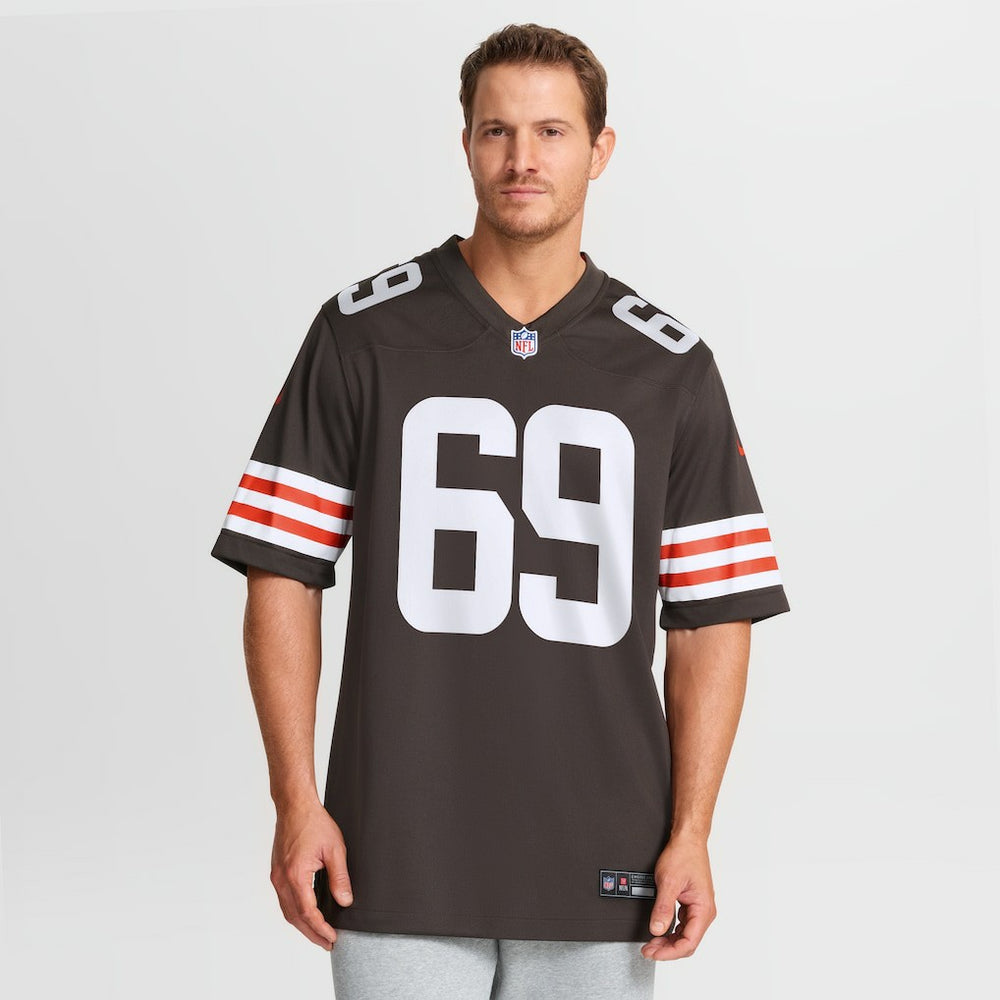 Nike Tyre Phillips Cleveland Browns Team Game Jersey Brown