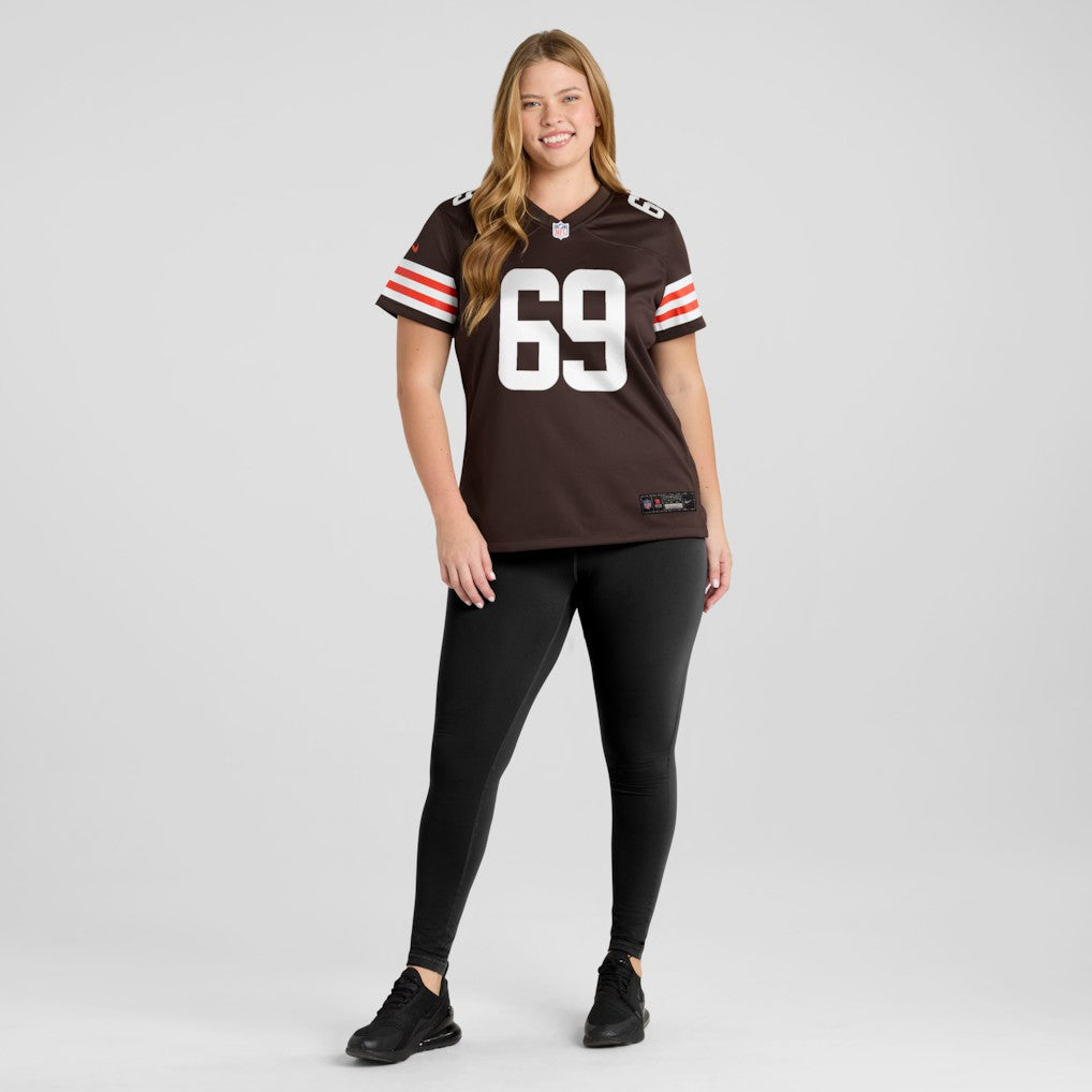 Nike Tyre Phillips Cleveland Browns Women's Team Game Jersey Brown