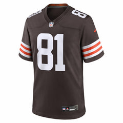 Nike Luke Floriea Cleveland Browns Team Game Jersey Brown