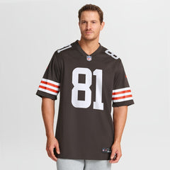 Nike Luke Floriea Cleveland Browns Team Game Jersey Brown