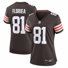 Nike Luke Floriea Cleveland Browns Women's Team Game Jersey Brown