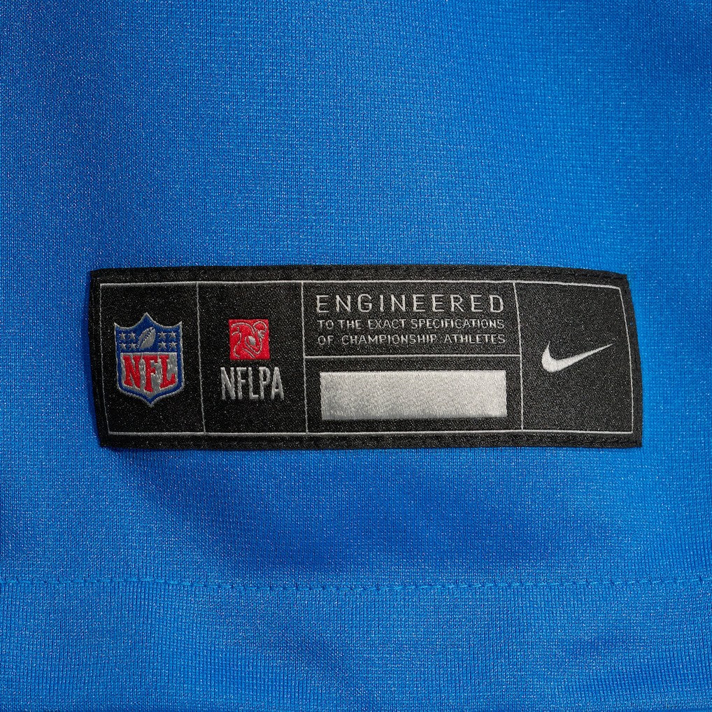 Nike Malik Cunningham Detroit Lions Team Game Jersey Blue