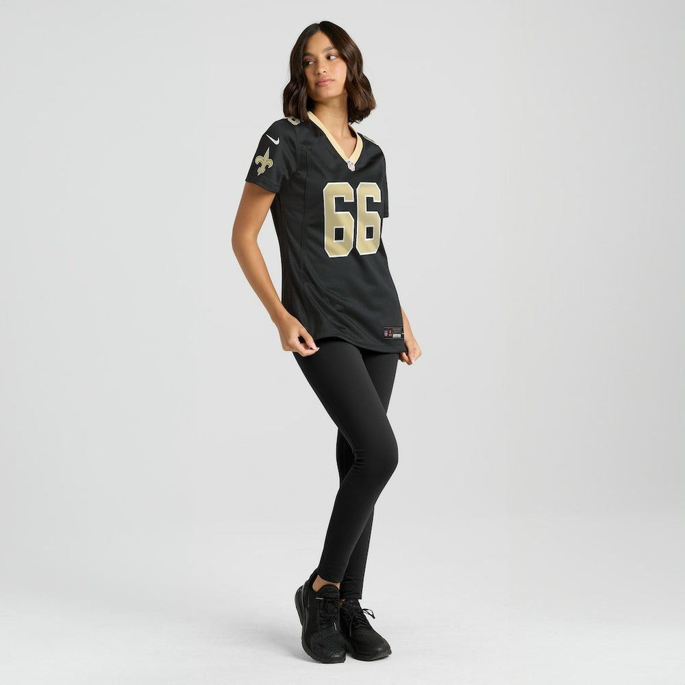 Nike William Sherman New Orleans Saints Women's Team Game Jersey Black