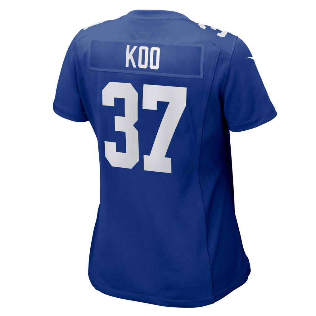 Nike Younghoe Koo New York Giants Women's Team Game Jersey Royal