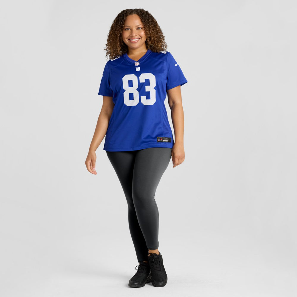 Nike Dalen Cambre New York Giants Women's Team Game Jersey Royal