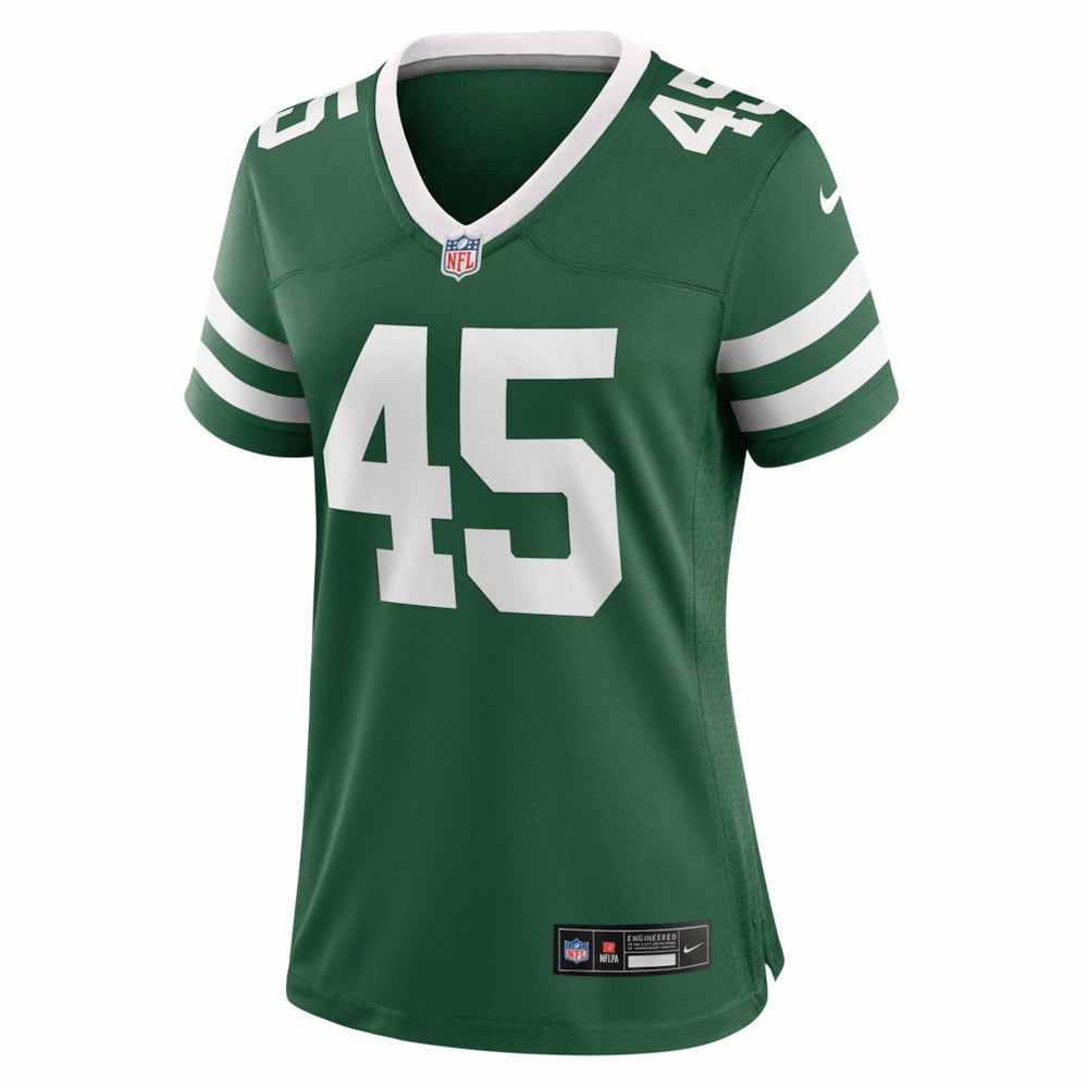 Nike Mark Robinson New York Jets Women's Team Game Jersey Legacy Green