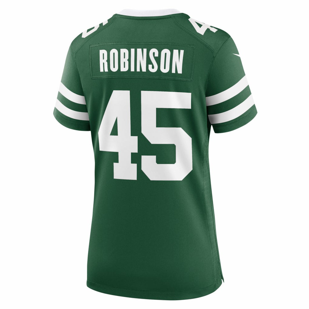Nike Mark Robinson New York Jets Women's Team Game Jersey Legacy Green