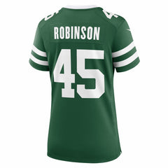 Nike Mark Robinson New York Jets Women's Team Game Jersey Legacy Green
