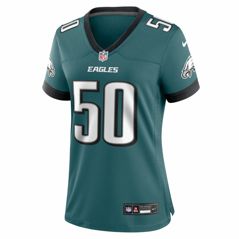 Nike Lance Dixon Philadelphia Eagles Women's Team Game Jersey Midnight Green