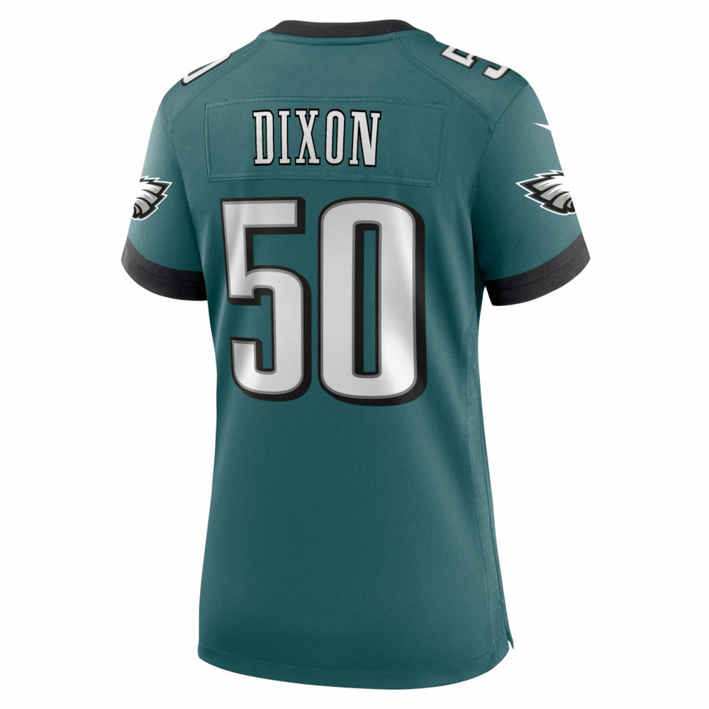 Nike Lance Dixon Philadelphia Eagles Women's Team Game Jersey Midnight Green