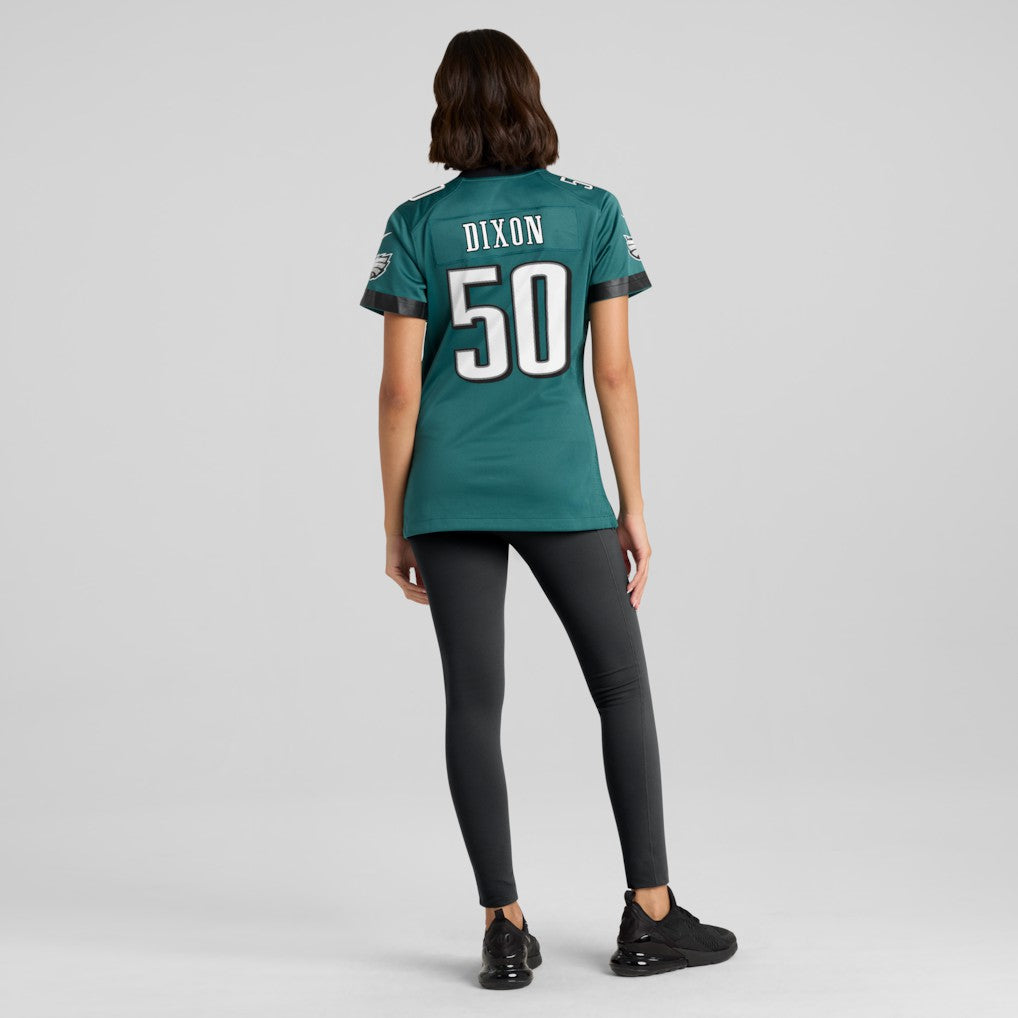 Nike Lance Dixon Philadelphia Eagles Women's Team Game Jersey Midnight Green